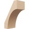 Ekena Millwork 5-inch W x 8-inch D x 12-inch H Westlake Rough Cedar Woodgrain TimberThane Knee Brace, Primed BRCUR05X08X12WTLRCPR - alternate 1
